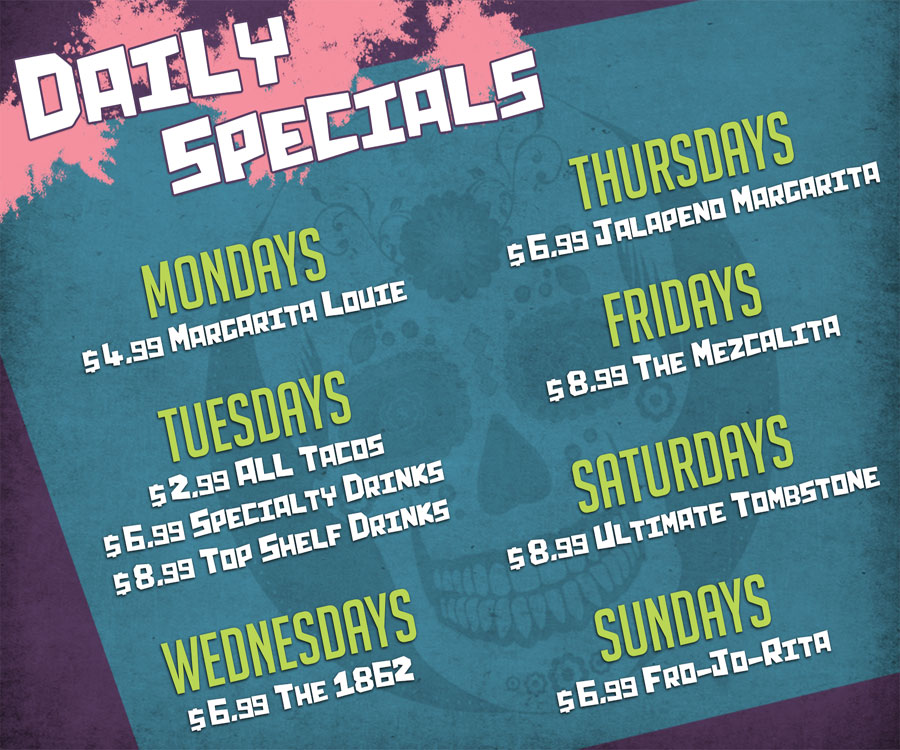 Cantina Louie Happy Hour Specials